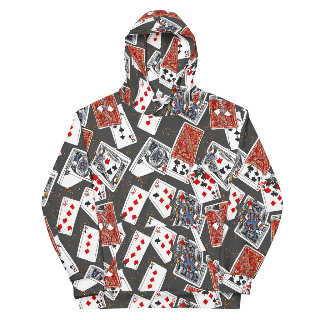 Tessellation, By Rockwell Kent on Cotton Hoodie — Front