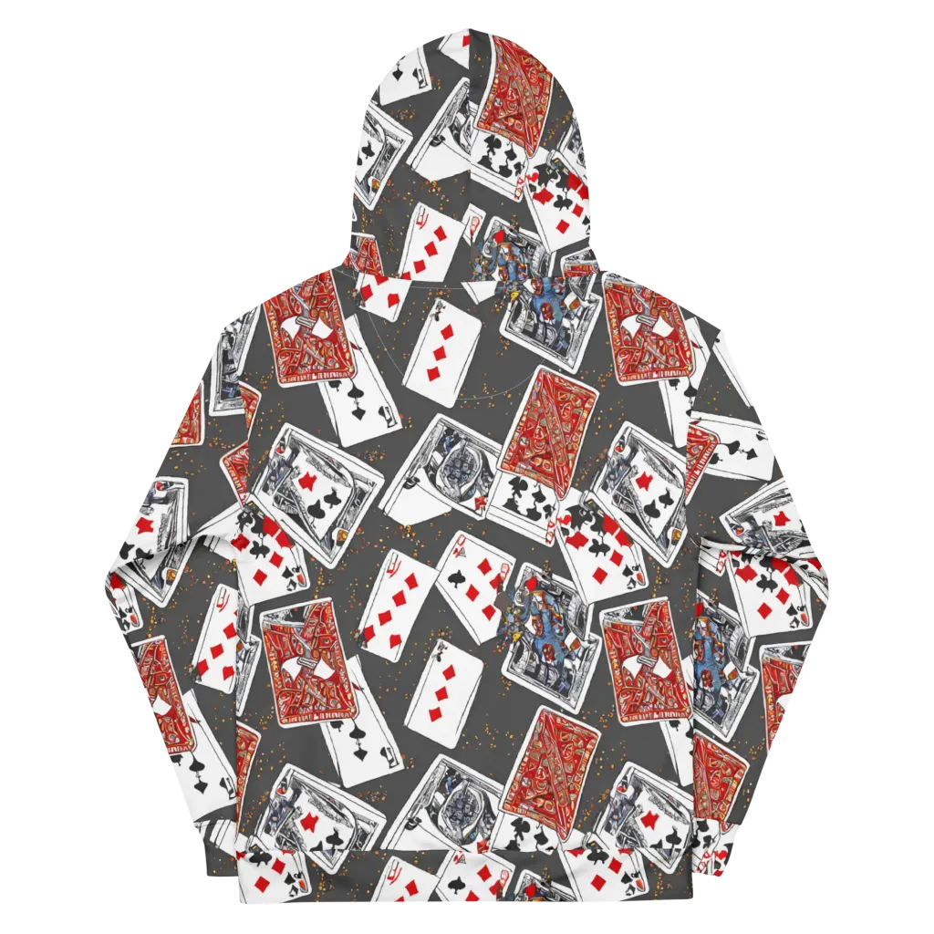 Tessellation, By Rockwell Kent on Cotton Hoodie — Back