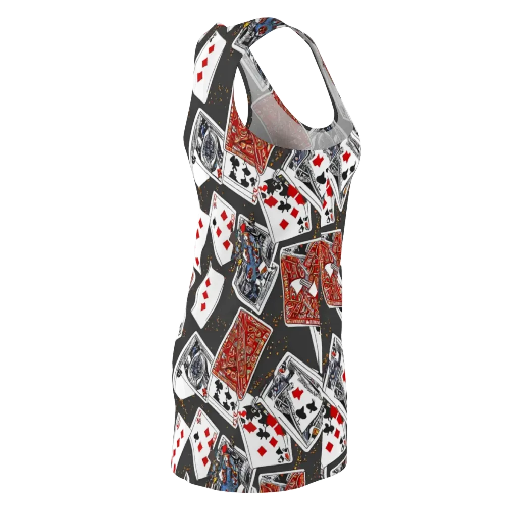 Tessellation, By Rockwell Kent on Racerback Dress — Back Side