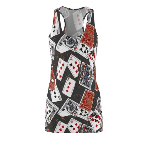 Tessellation, By Rockwell Kent on a Racerback Dress