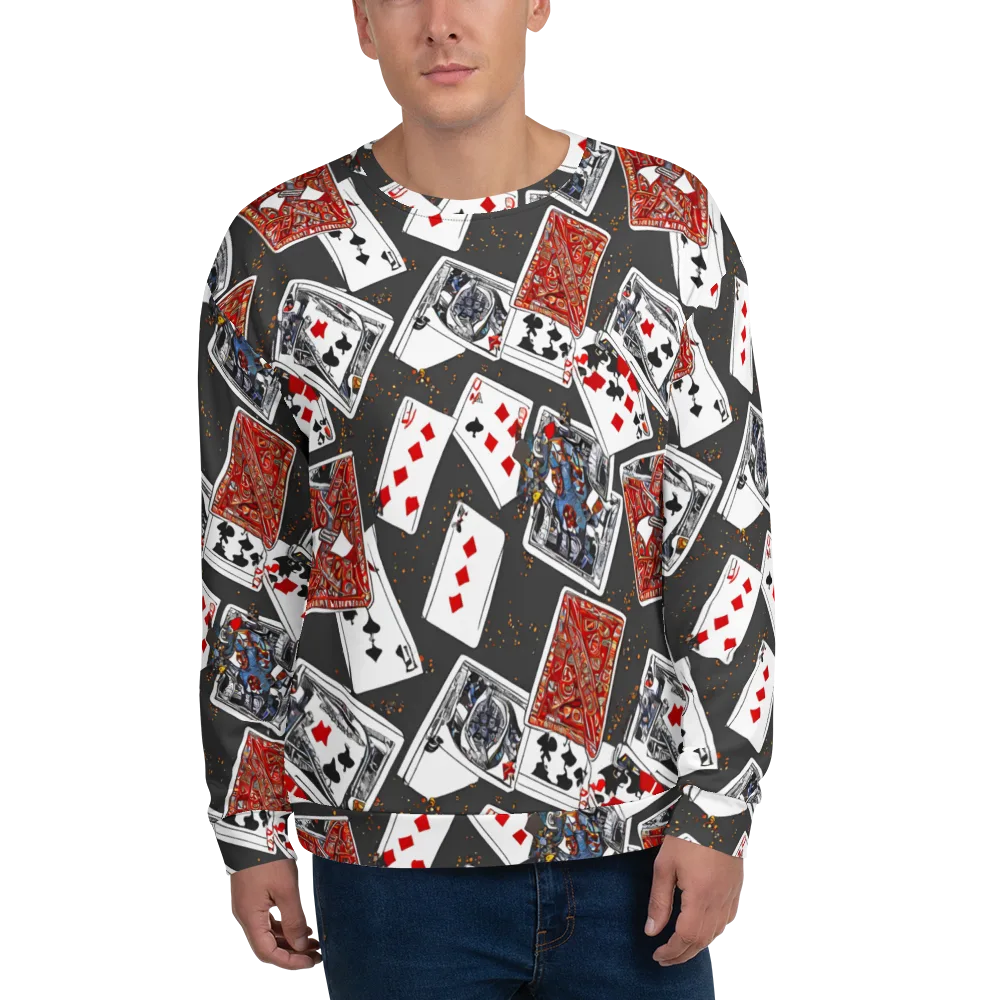 Tessellation, By Rockwell Kent on Sweatshirt — Front