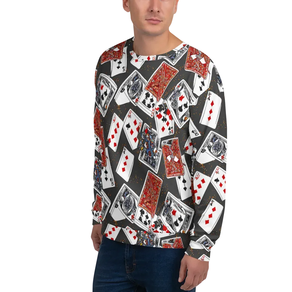 Tessellation, By Rockwell Kent on Sweatshirt — Left Front