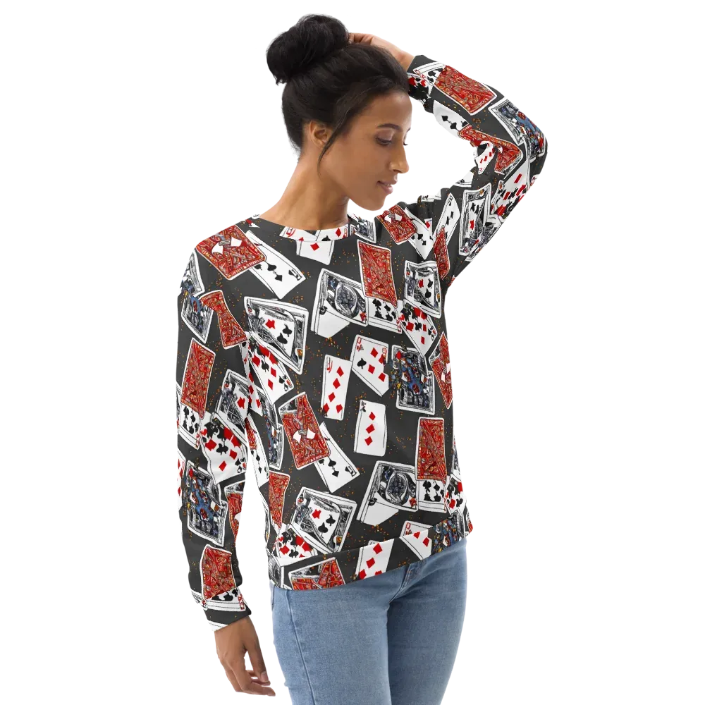 Tessellation, By Rockwell Kent on Sweatshirt — Right Front
