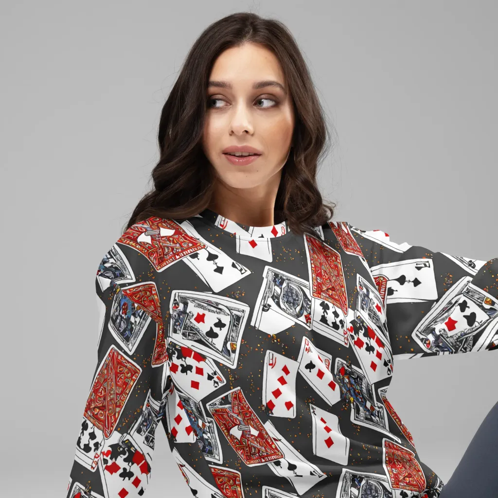 Tessellation, By Rockwell Kent on Sweatshirt — Right Front