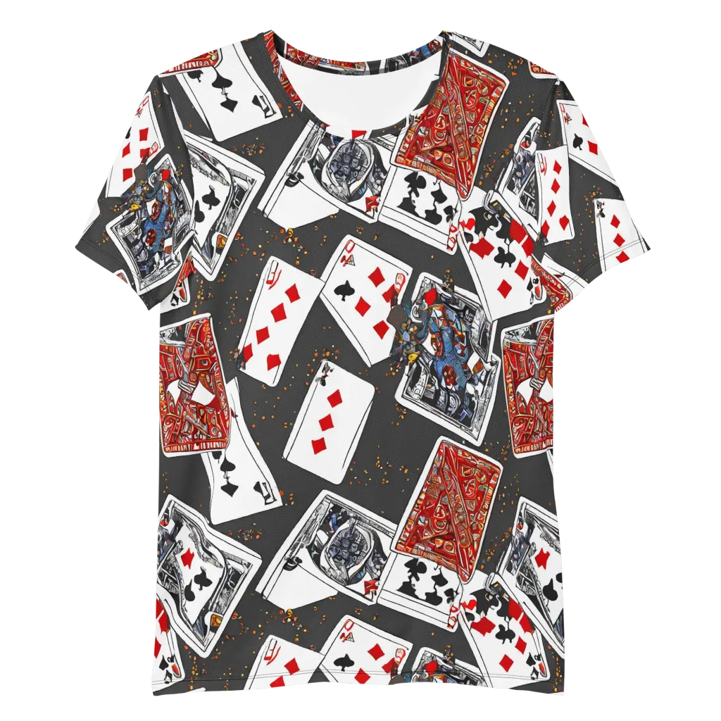 Tessellation, By Rockwell Kent on Men's Athletic T-Shirt — Front