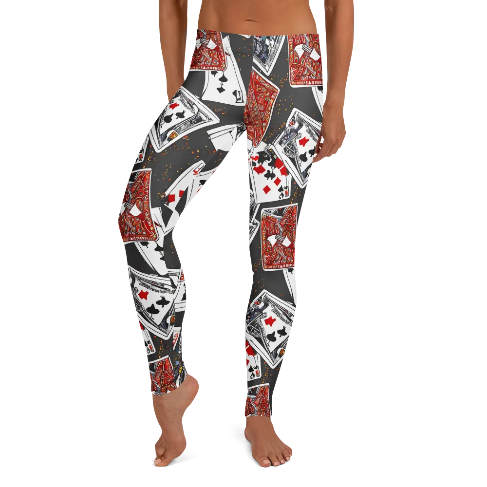 Tessellation, By Rockwell Kent on Leggings — Front