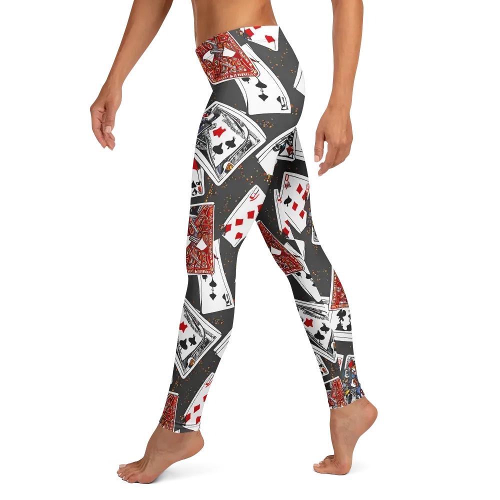 Tessellation, By Rockwell Kent on Leggings — Left