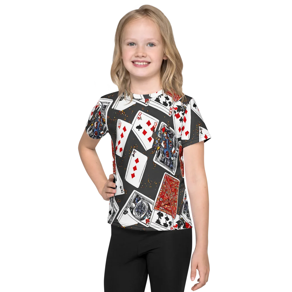 Tessellation, By Rockwell Kent on Kids Crew Neck T-Shirt — Front