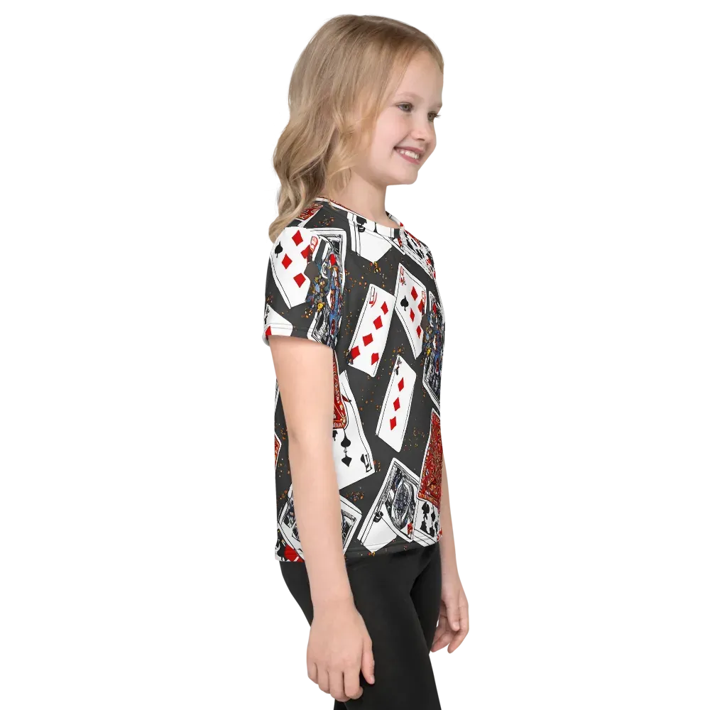 Tessellation, By Rockwell Kent on Kids Crew Neck T-Shirt — Right