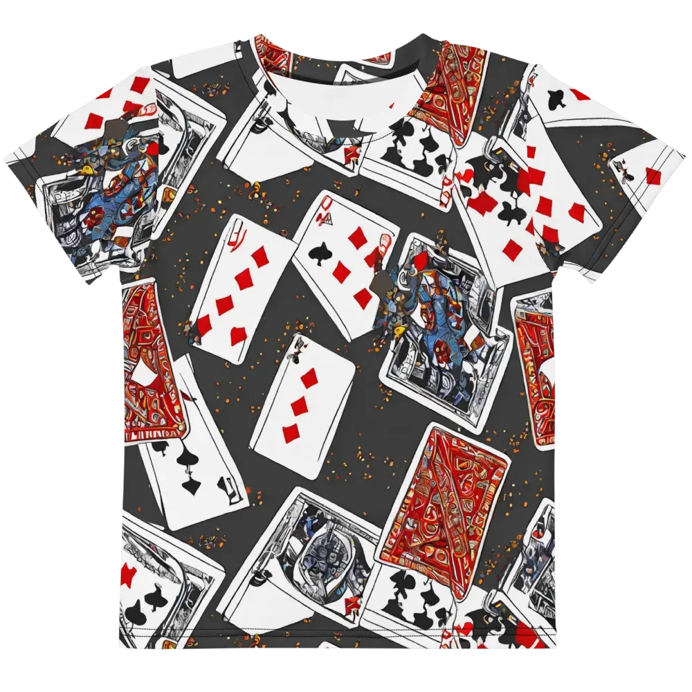 Tessellation, By Rockwell Kent on Kids Crew Neck T-Shirt — Front