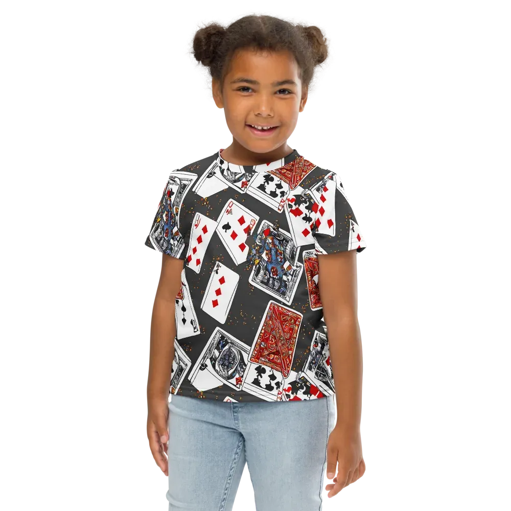 Tessellation, By Rockwell Kent on Kids Crew Neck T-Shirt — Front