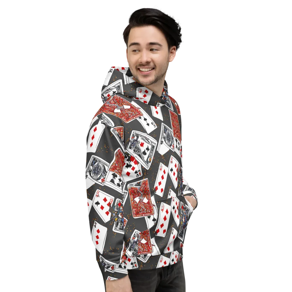 Tessellation, By Rockwell Kent on Hoodie — Right