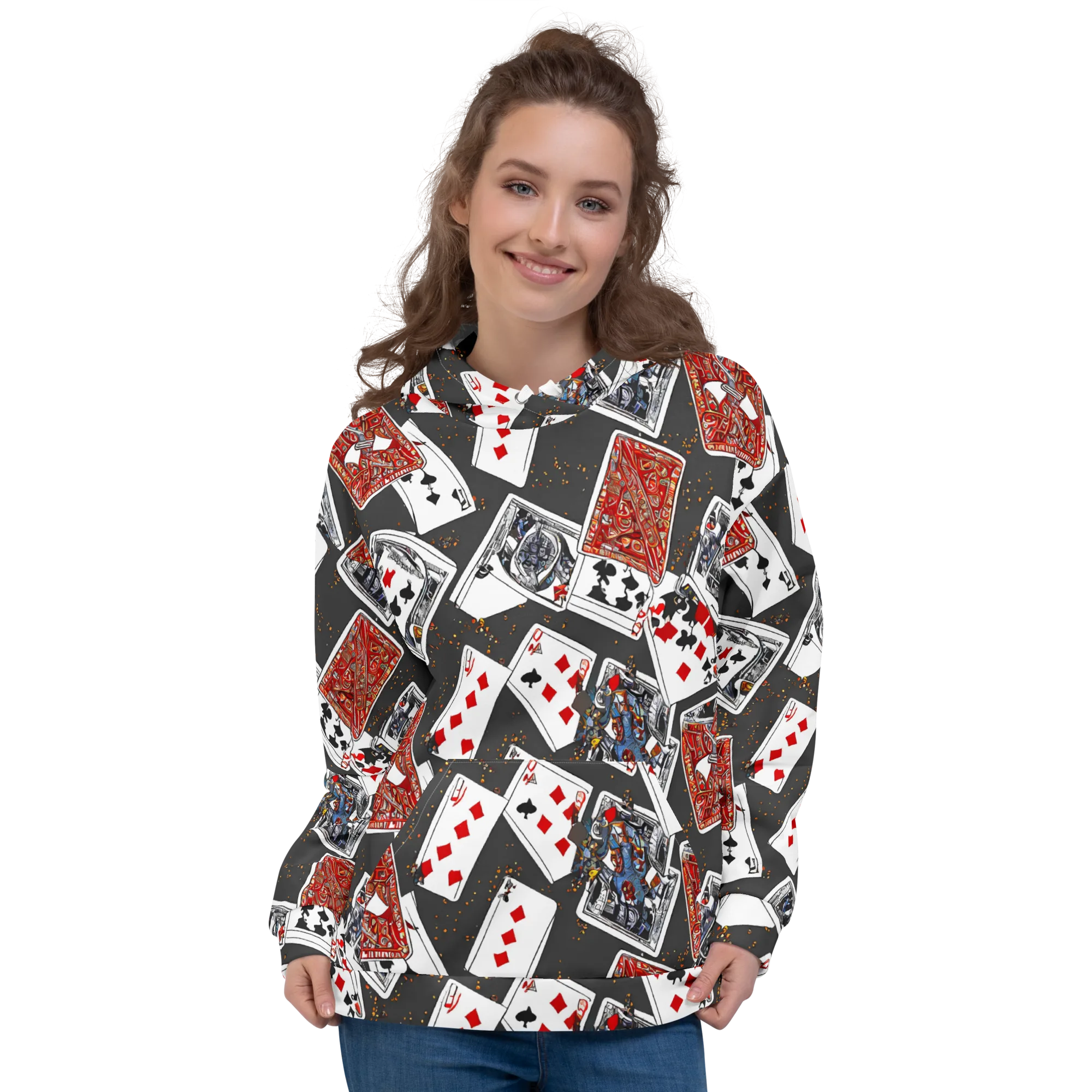 Tessellation, By Rockwell Kent on Hoodie — Front