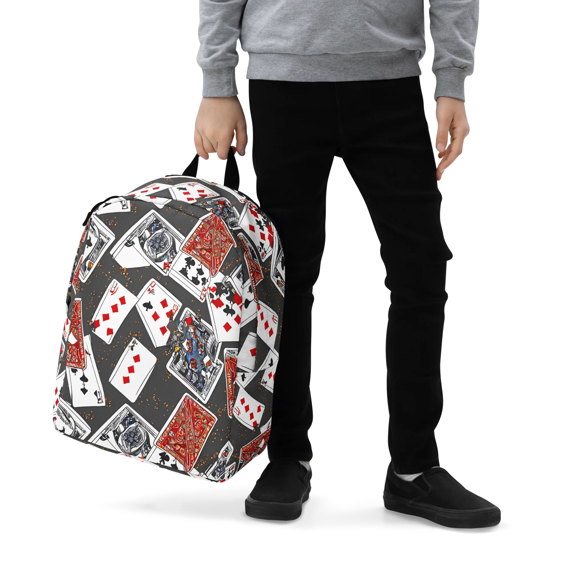 Tessellation, By Rockwell Kent on Minimalist Backpack — Zoomed-in
