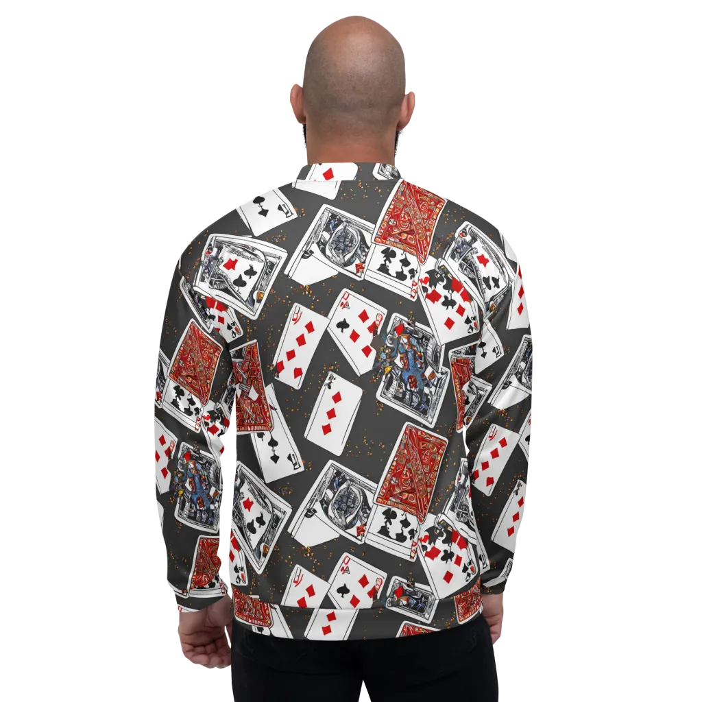 Tessellation, By Rockwell Kent on Bomber Jacket — Back