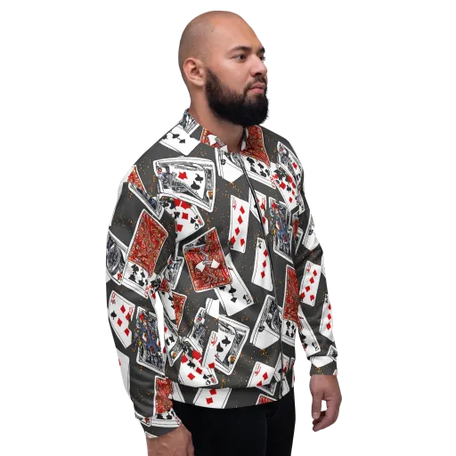 Tessellation, By Rockwell Kent on a Bomber Jacket