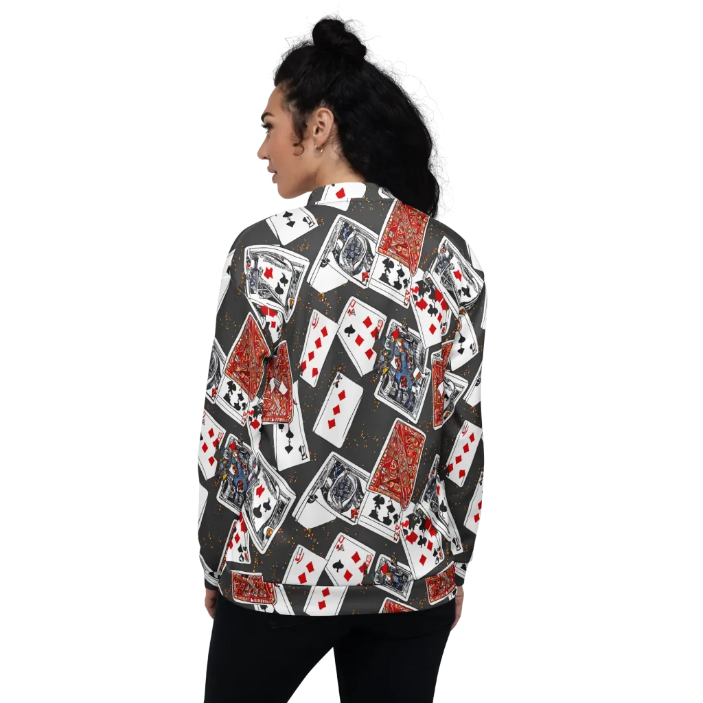 Tessellation, By Rockwell Kent on Bomber Jacket — Back