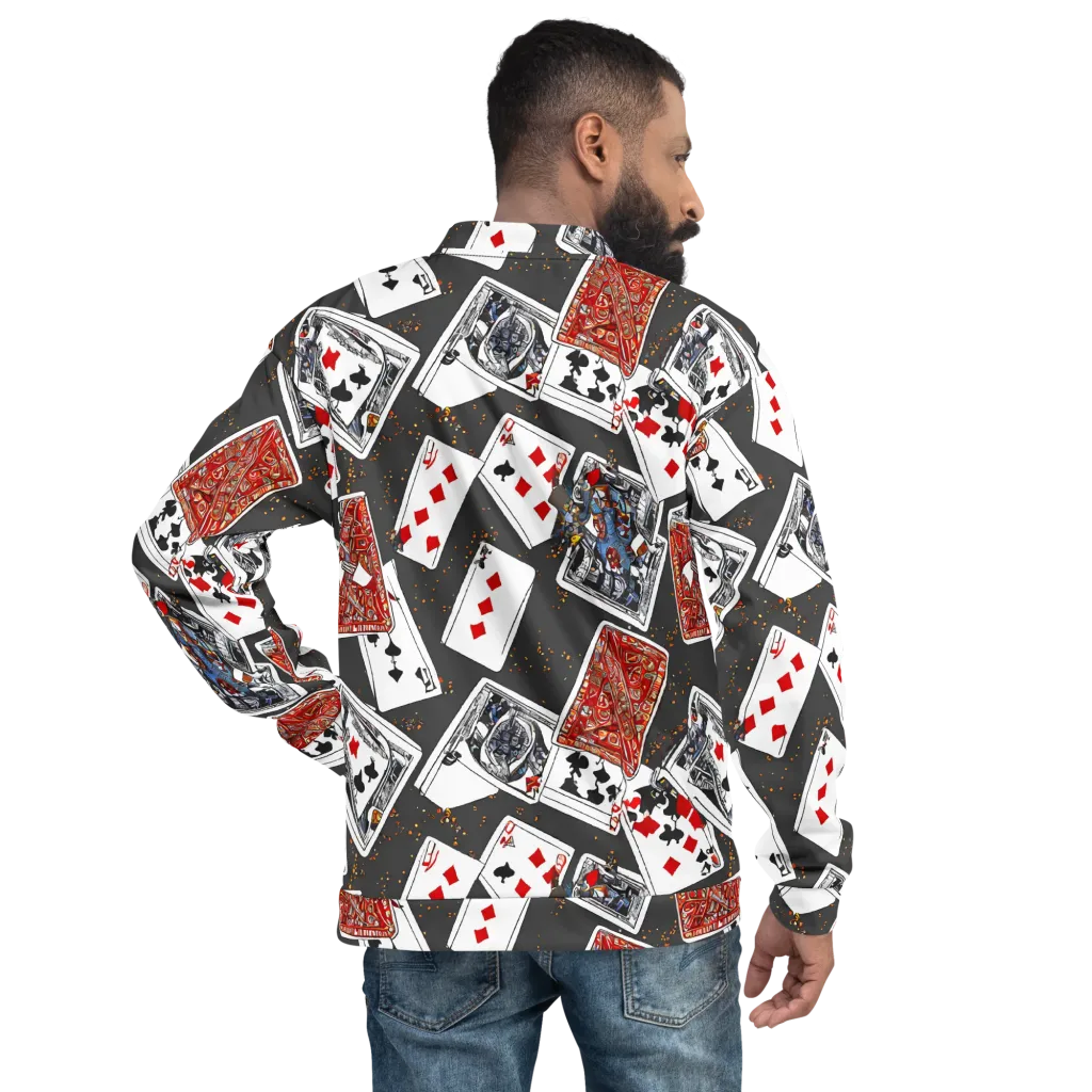 Tessellation, By Rockwell Kent on Bomber Jacket — Back