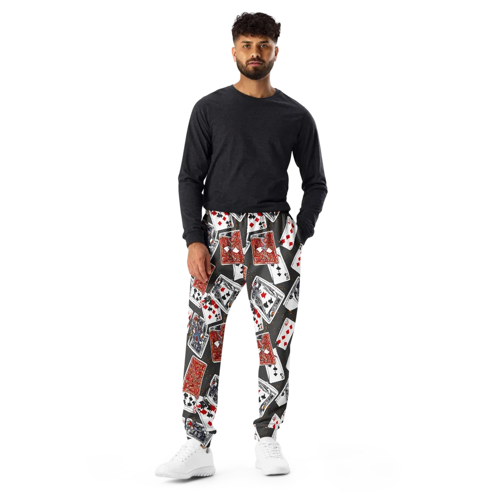 Tessellation, By Rockwell Kent on Men's Joggers — Front