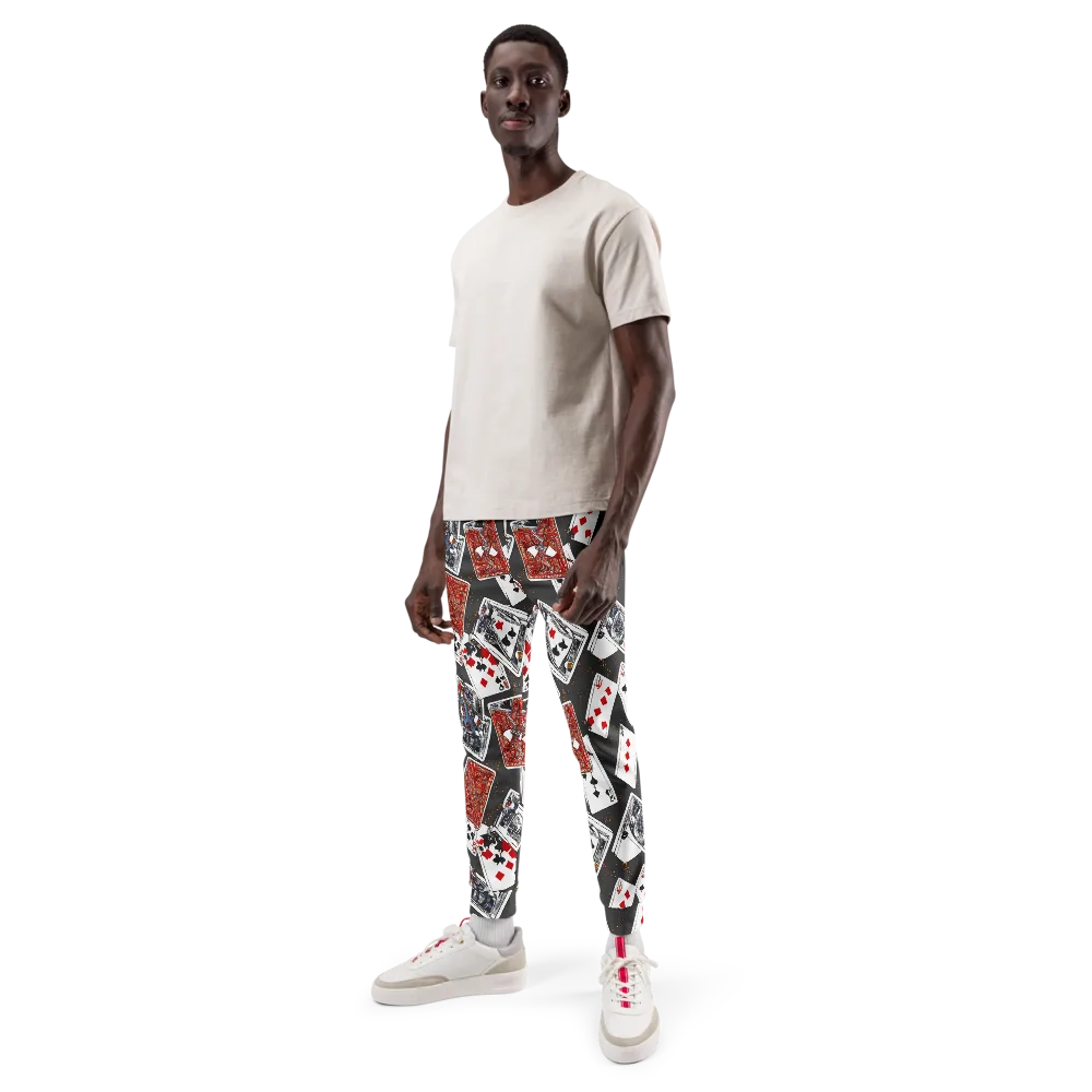 Tessellation, By Rockwell Kent on Men's Joggers — Front