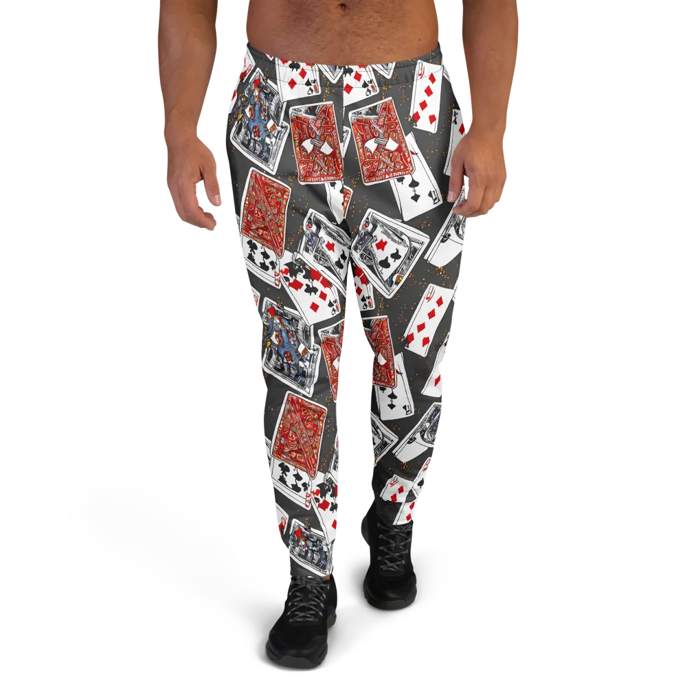 Tessellation, By Rockwell Kent on Men's Joggers — Front