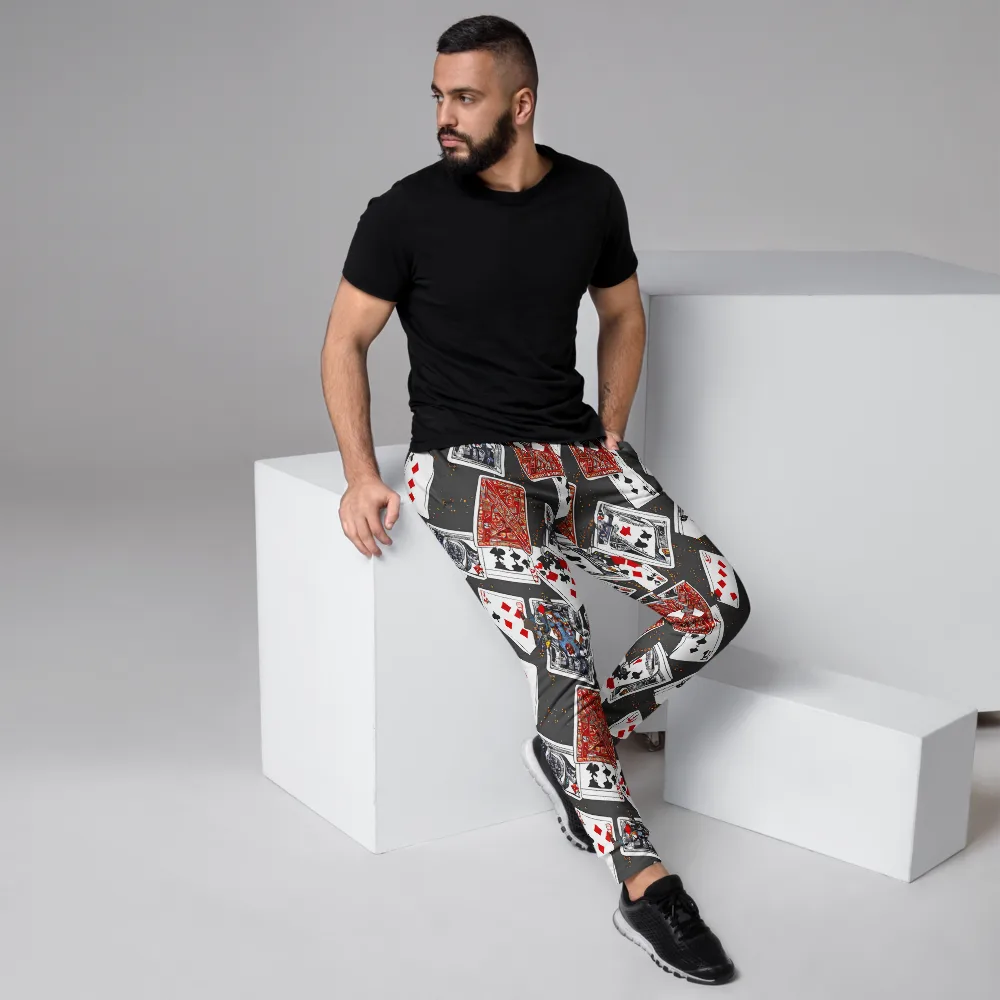 Tessellation, By Rockwell Kent on Men's Joggers — Right
