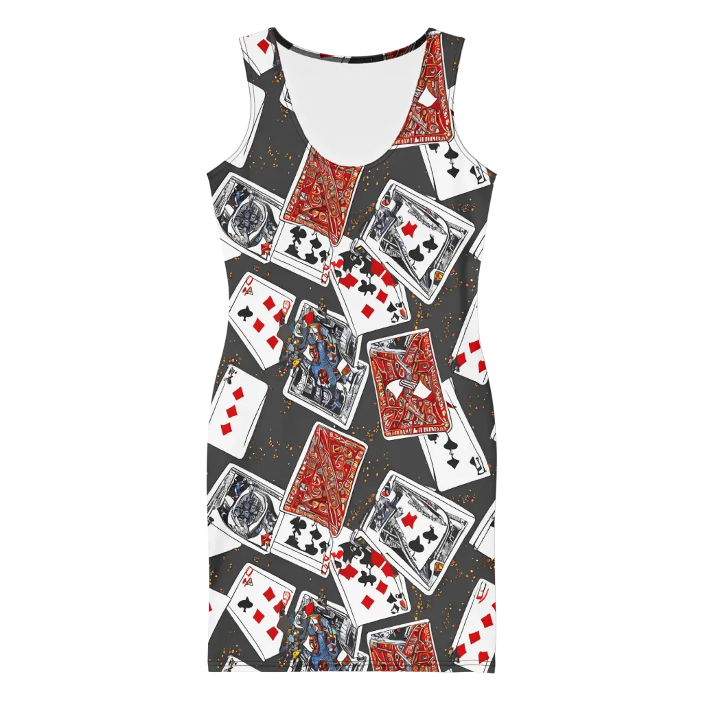 Tessellation, By Rockwell Kent on Bodycon Dress — Front