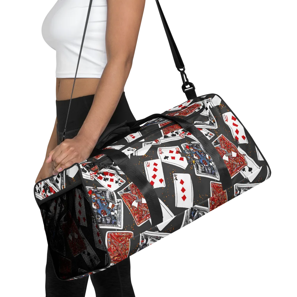 Tessellation, By Rockwell Kent on Duffle Bag — Front