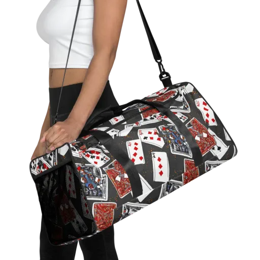Tessellation, By Rockwell Kent on a Duffle Bag