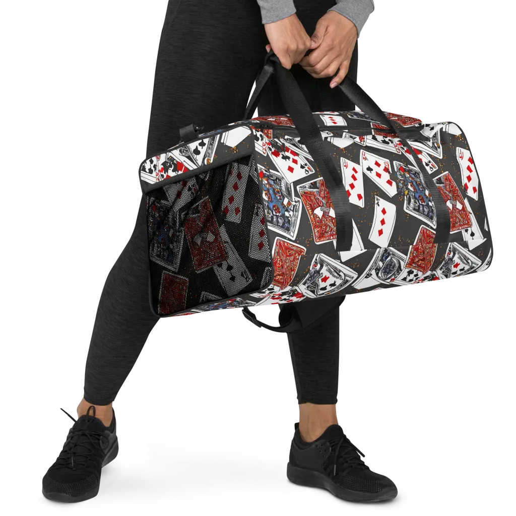 Tessellation, By Rockwell Kent on Duffle Bag — Right Front