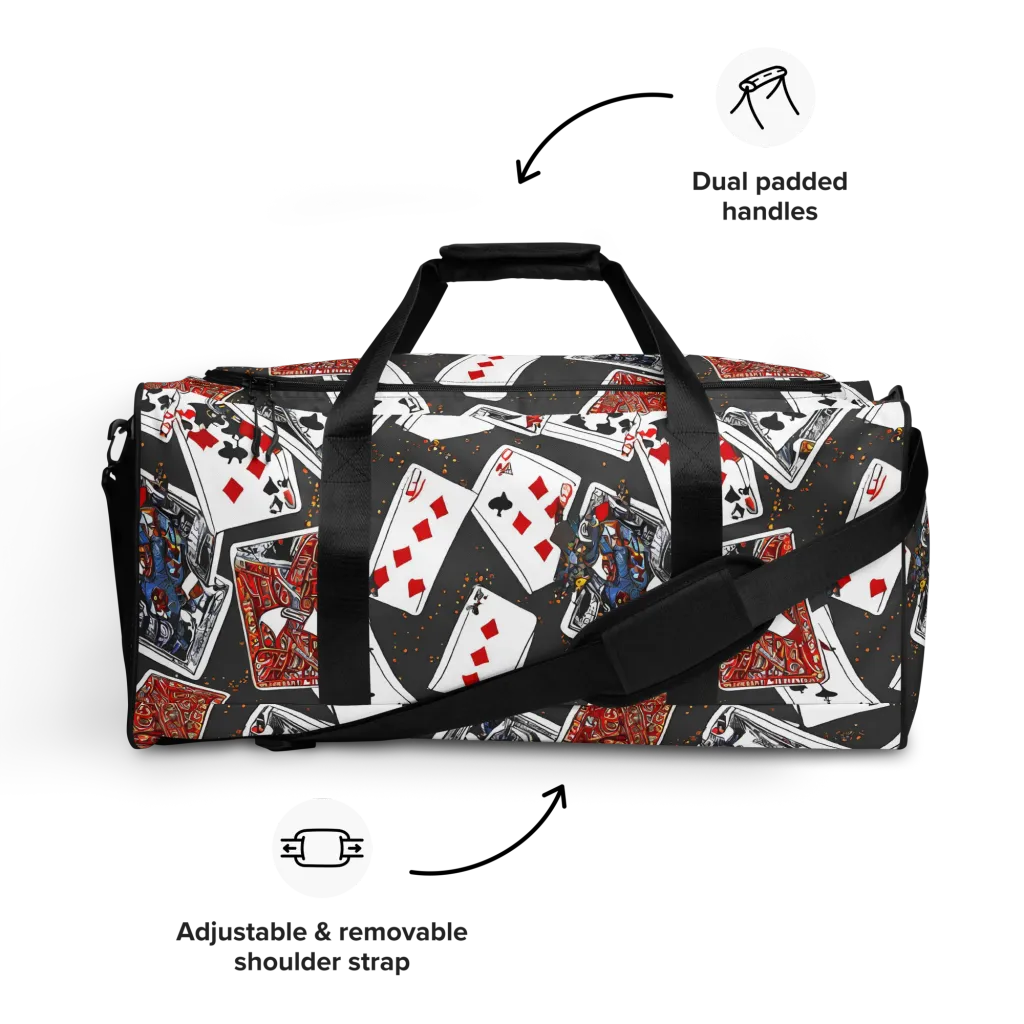 Tessellation, By Rockwell Kent on Duffle Bag — Front