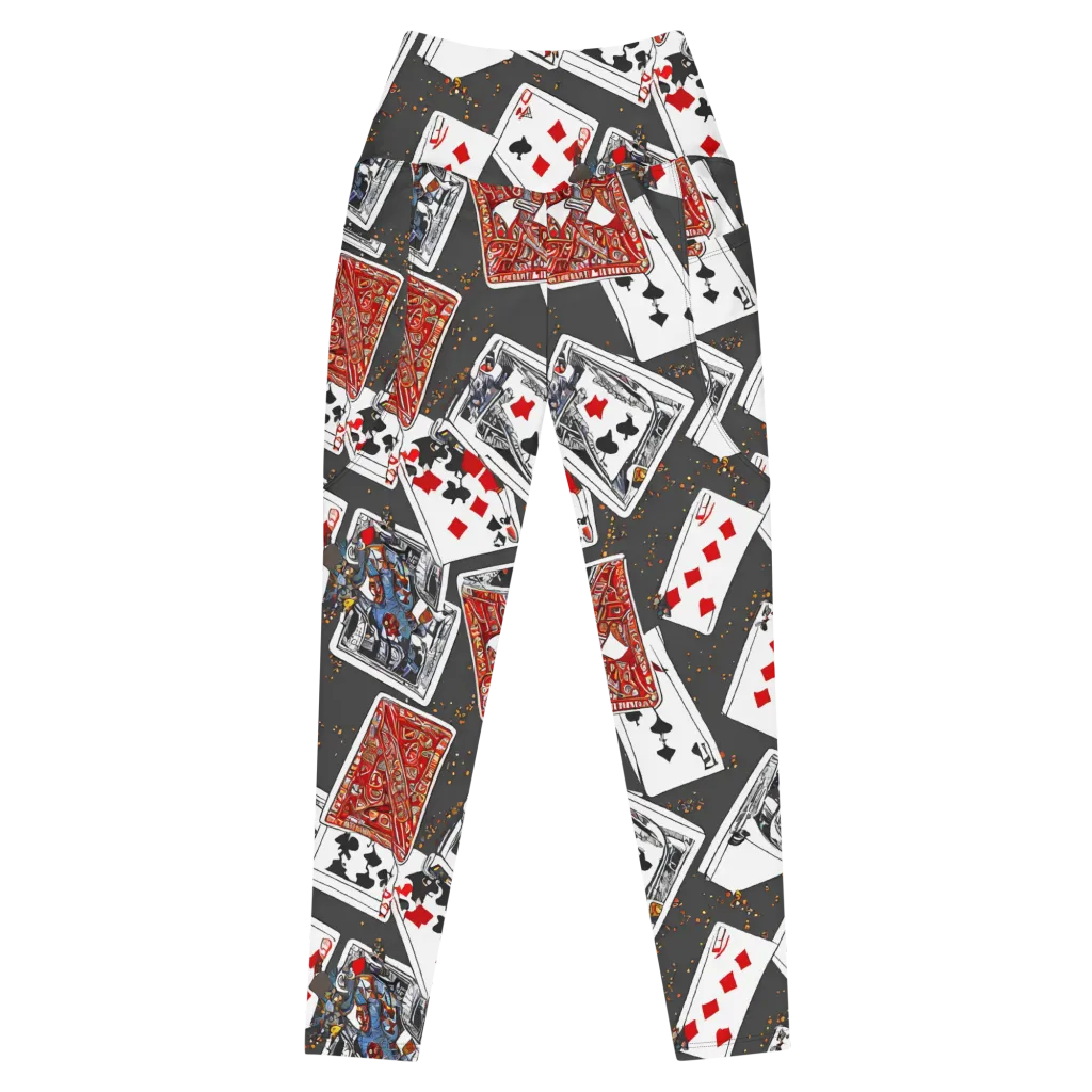 Tessellation, By Rockwell Kent on Leggings with Pockets — Front
