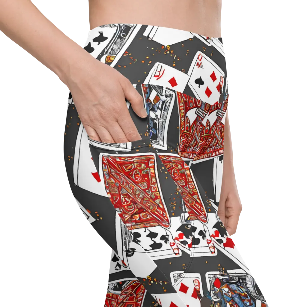 Tessellation, By Rockwell Kent on Leggings with Pockets — Product details