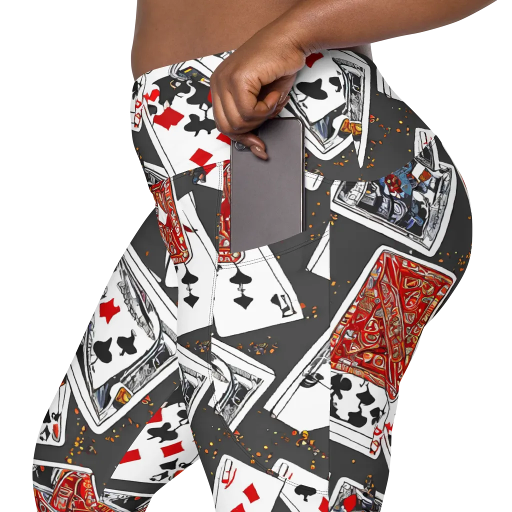 Tessellation, By Rockwell Kent on Leggings with Pockets — Product details 2