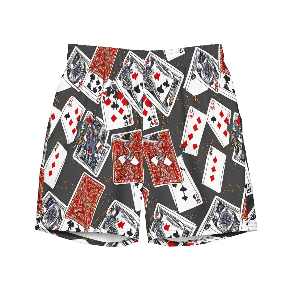 Tessellation, By Rockwell Kent on Swim Trunks — Front