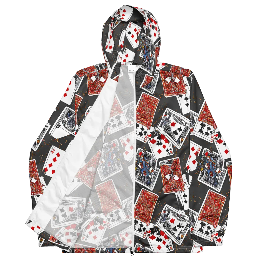 Tessellation, By Rockwell Kent on Men's Windbreaker — Front