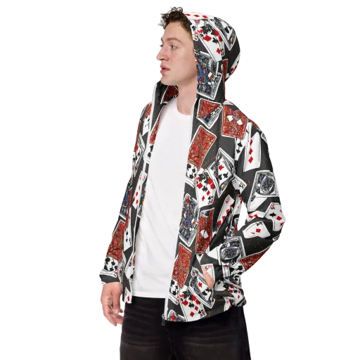 Tessellation, By Rockwell Kent on a Men's Windbreaker
