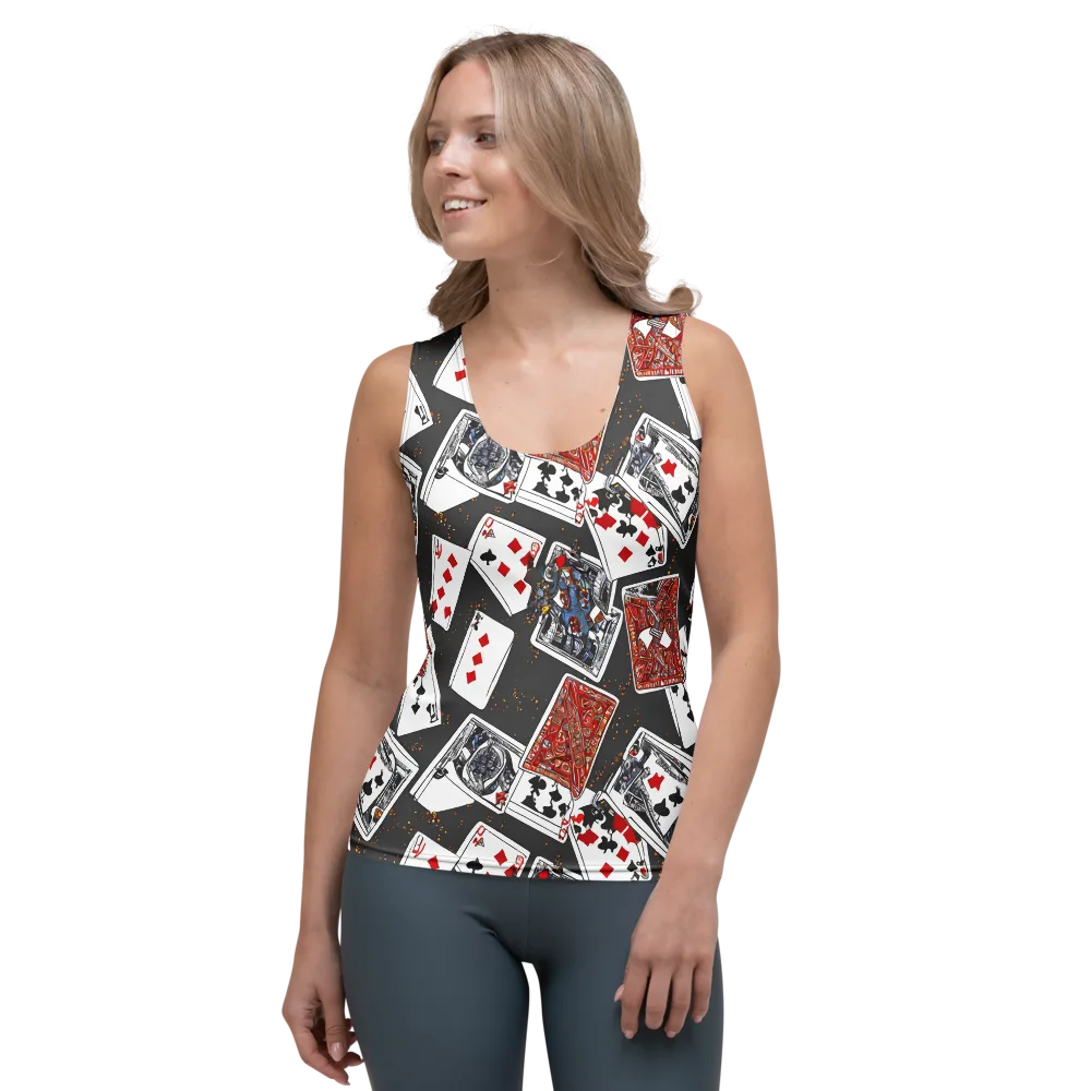 Tessellation, By Rockwell Kent on Women's Tank Top — Front