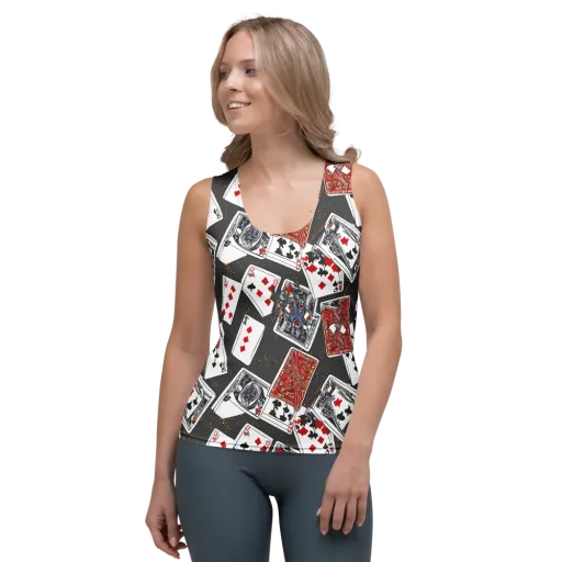 Tessellation, By Rockwell Kent on a Women's Tank Top
