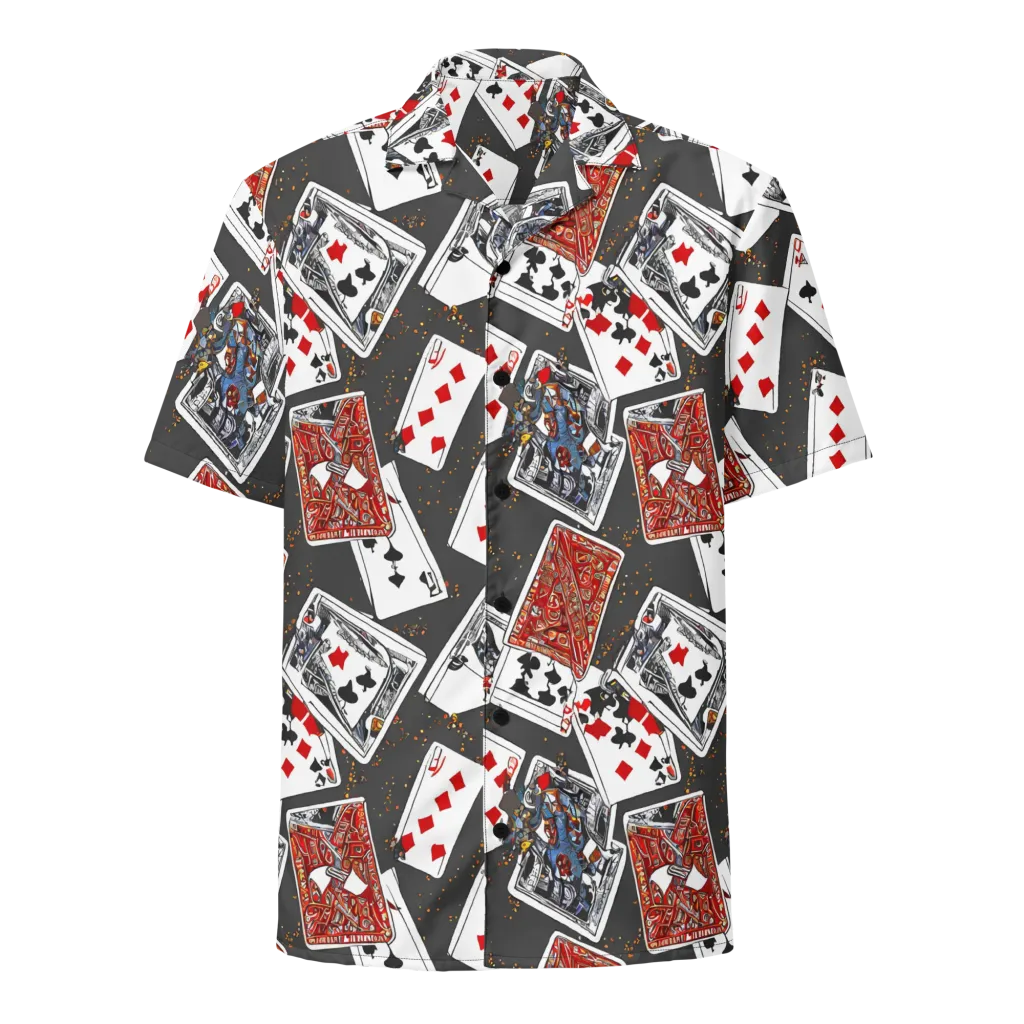 Tessellation, By Rockwell Kent on Button Shirt — Front