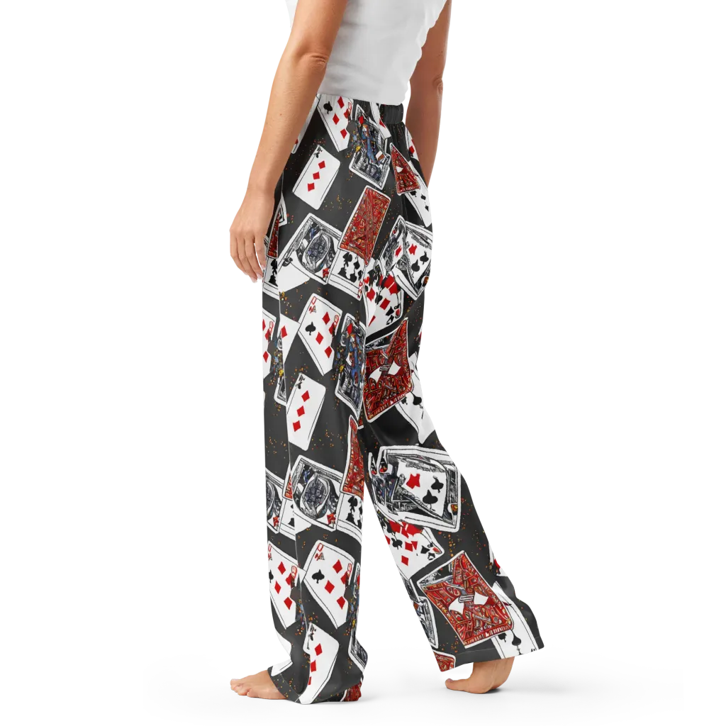 Tessellation, By Rockwell Kent on Women's Pajama Pants — Left