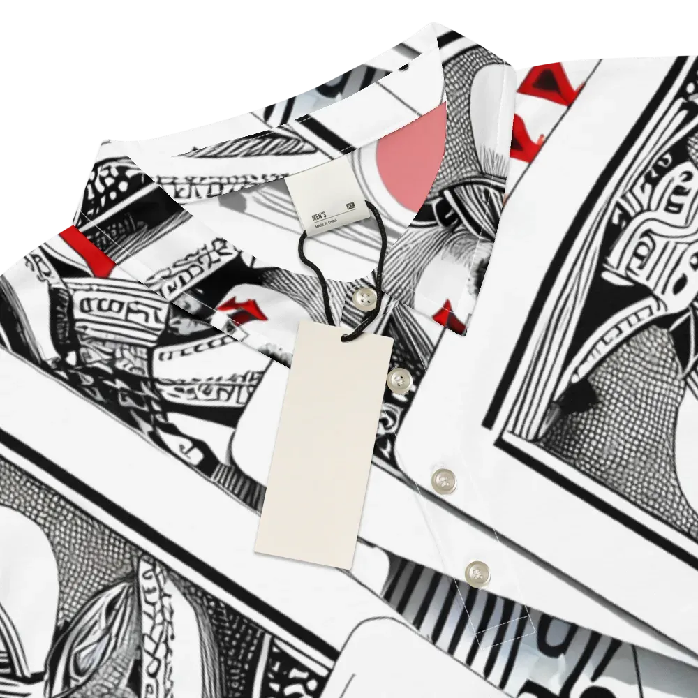 Fashion Print, By Carl Rahl on Men's Slim Fit Polo Shirt — Product details