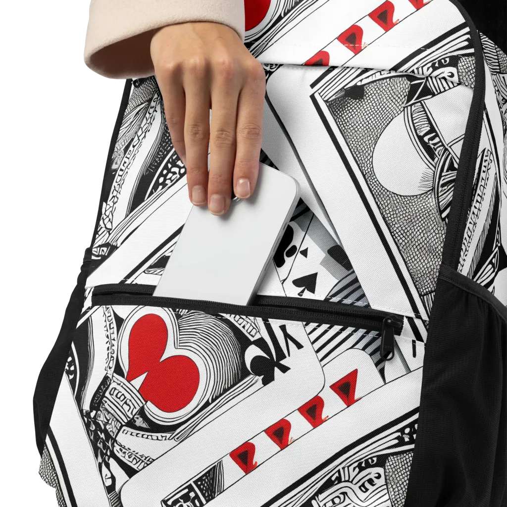 Fashion Print, By Carl Rahl on Utility Backpack — Product details