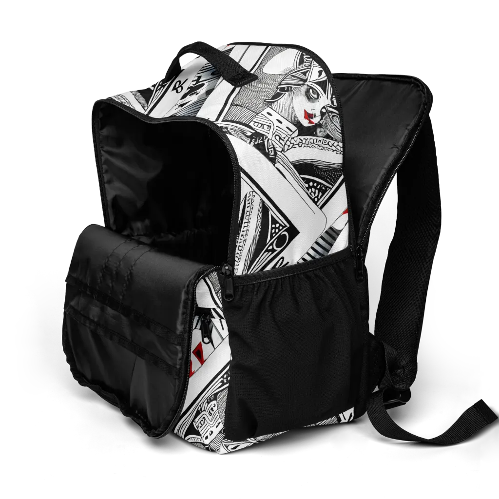 Fashion Print, By Carl Rahl on Utility Backpack — Product details 2