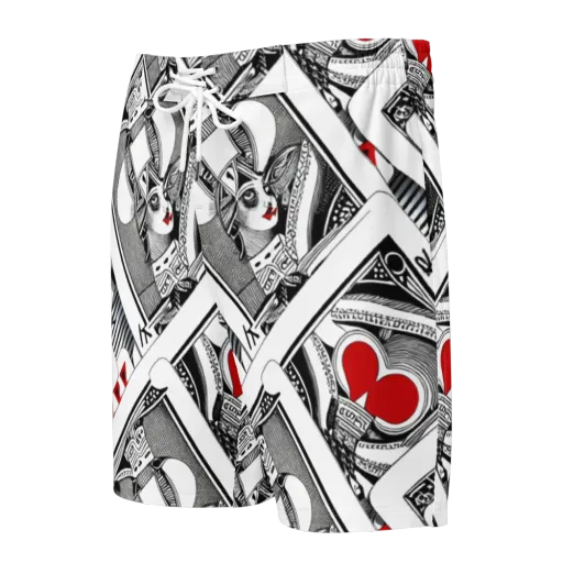 Fashion Print, By Carl Rahl on a Men's Board Shorts