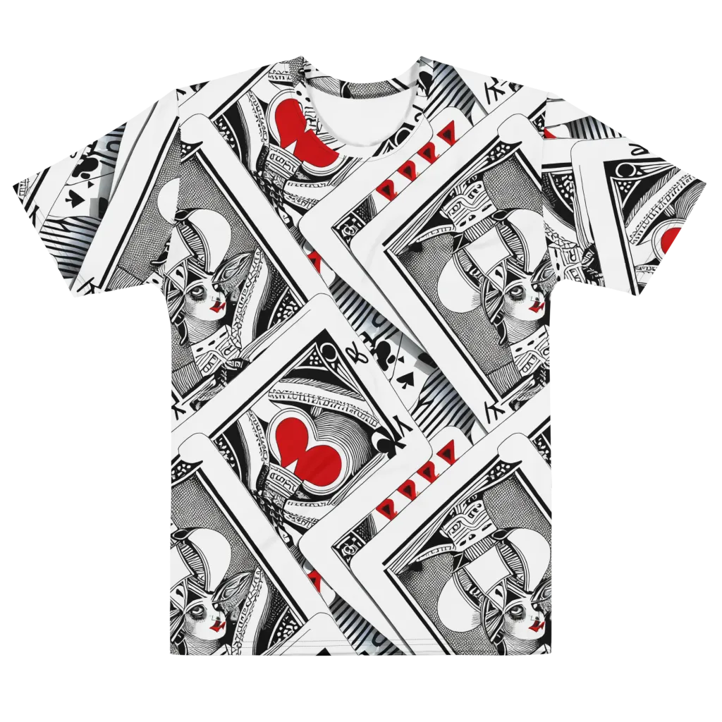 Fashion Print, By Carl Rahl on Men's Crew Neck T-Shirt — Front