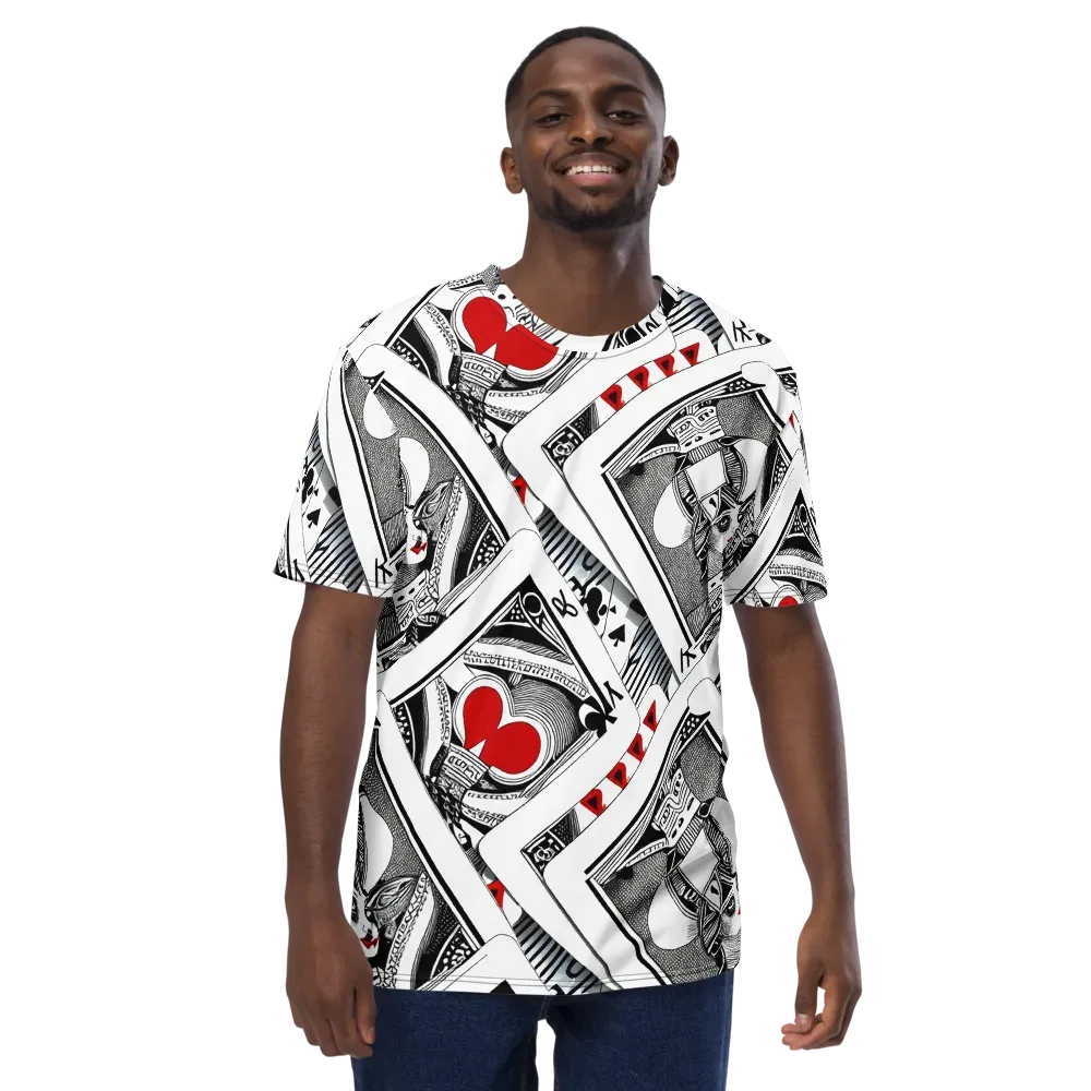 Fashion Print, By Carl Rahl on Men's Crew Neck T-Shirt — Front