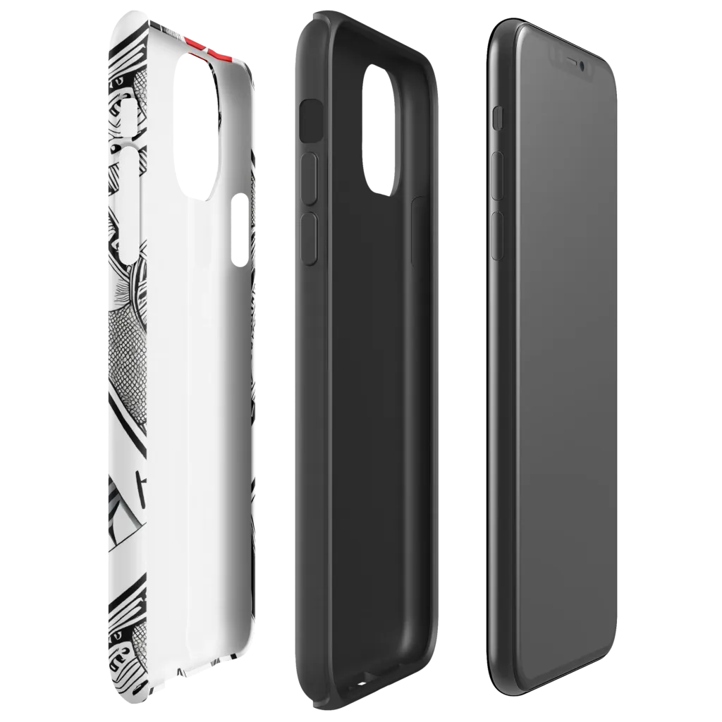 Fashion Print, By Carl Rahl on Tough Case for iPhone® — Right