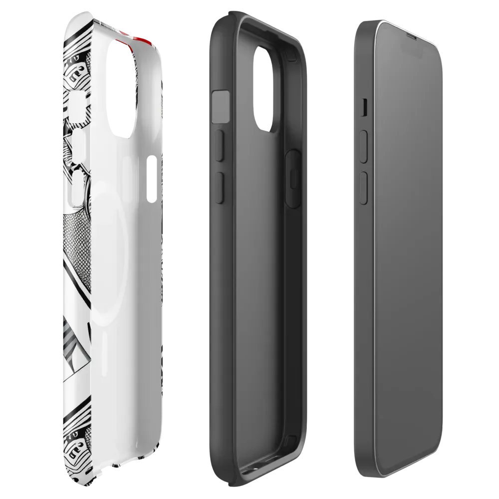 Fashion Print, By Carl Rahl on MagSafe Tough Case for iPhone® — Front
