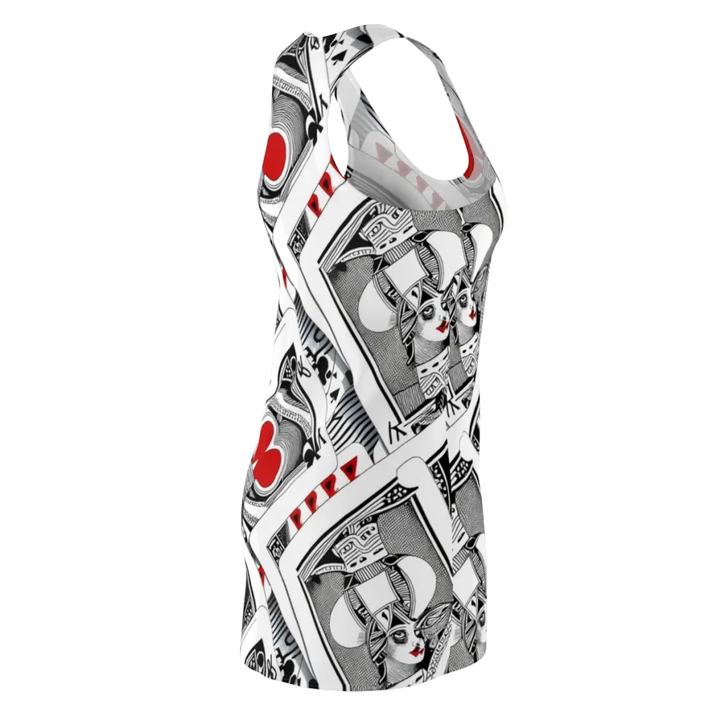 Fashion Print, By Carl Rahl on Racerback Dress — Back Side